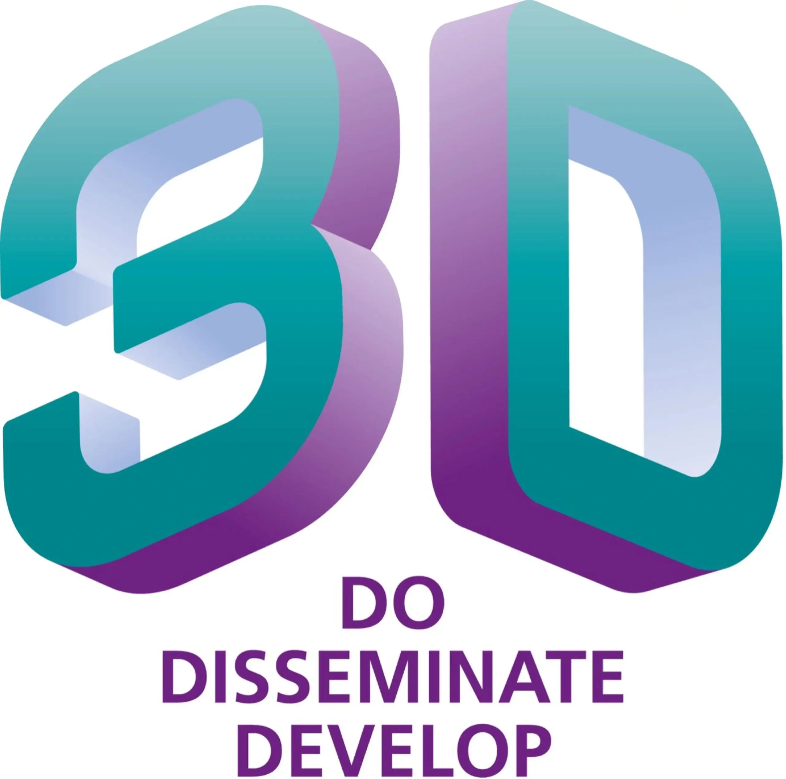 3D Do Disseminate Develop logo