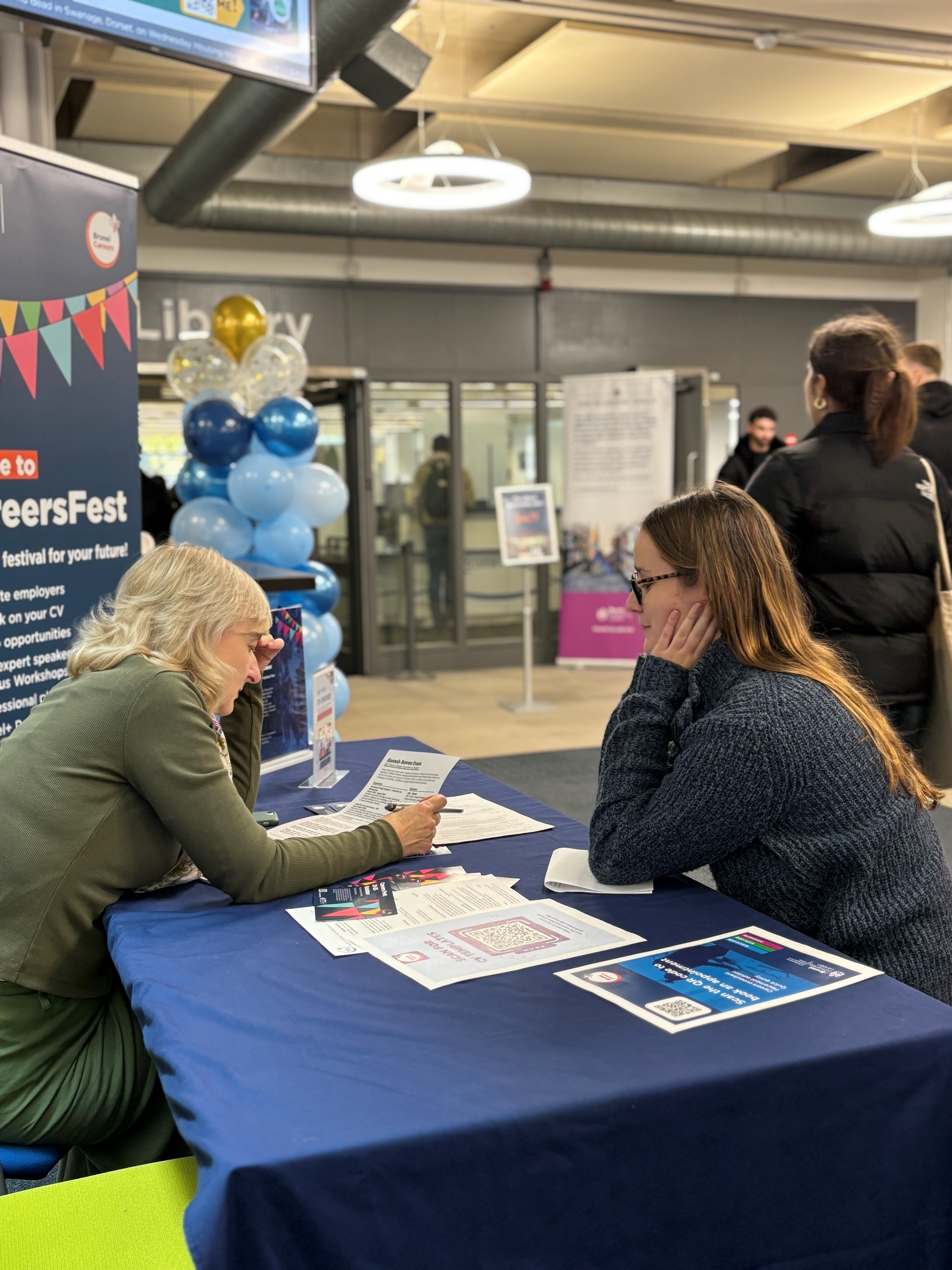 CV check appointment during careers fest