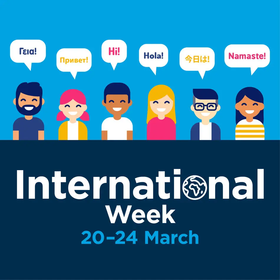 International Week logo