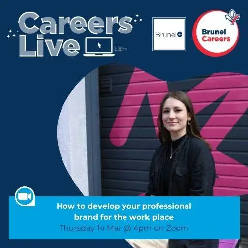 Careers Live: How to develop your professional brand for the work place