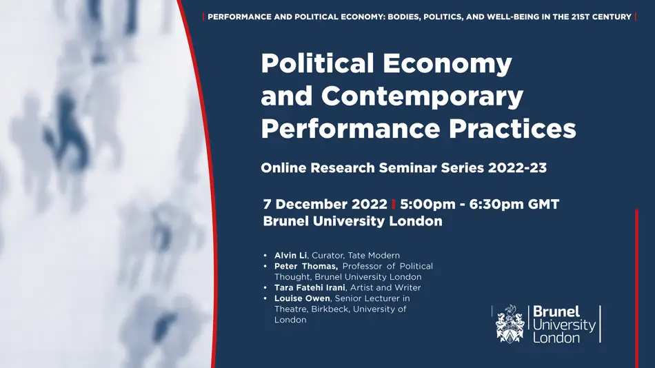 Political Economy and Contemporary Performance Practices repeat info