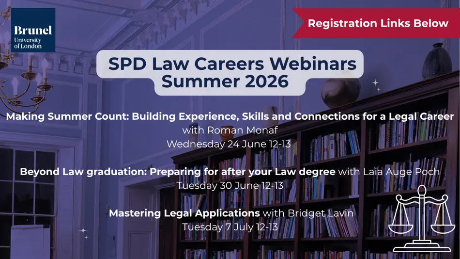  SPD Law Careers Webinars
