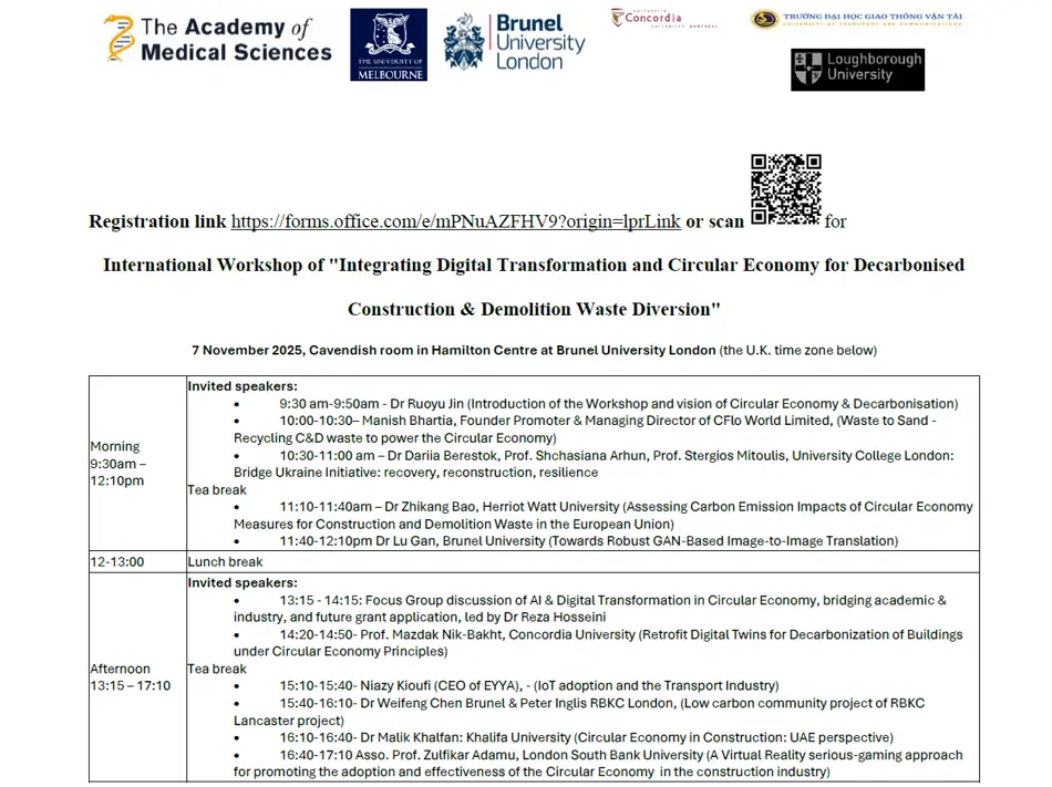 Programme Information and Schedule