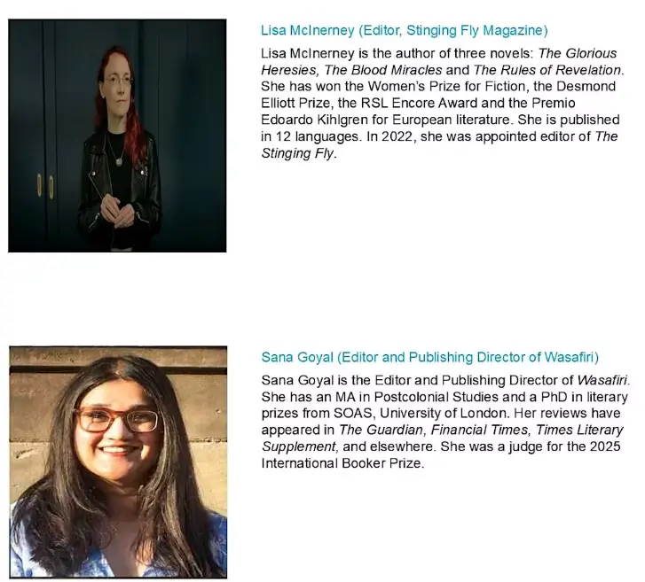 Authors images and bio 