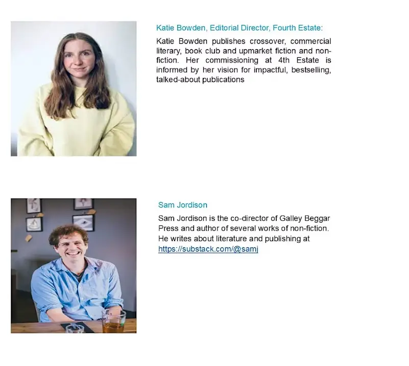 Images of authors and bio 