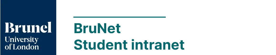 Brunel University London, BruNet, Student Intranet logo