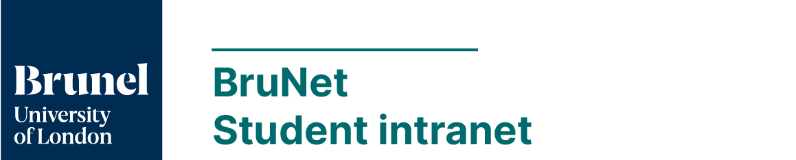 Brunel University London, BruNet, Student Intranet logo