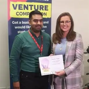 Lauren Bell, Founder of Cosi Care Winning £5,000