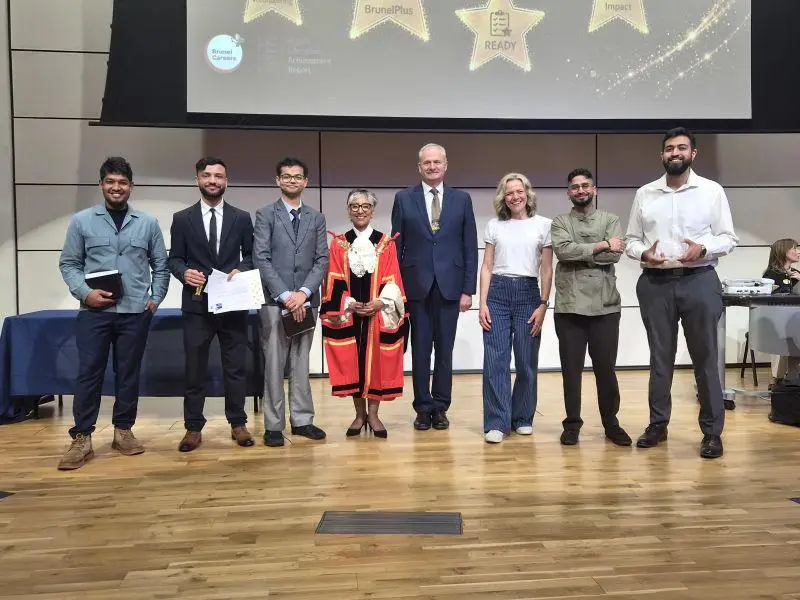 group photo of winners