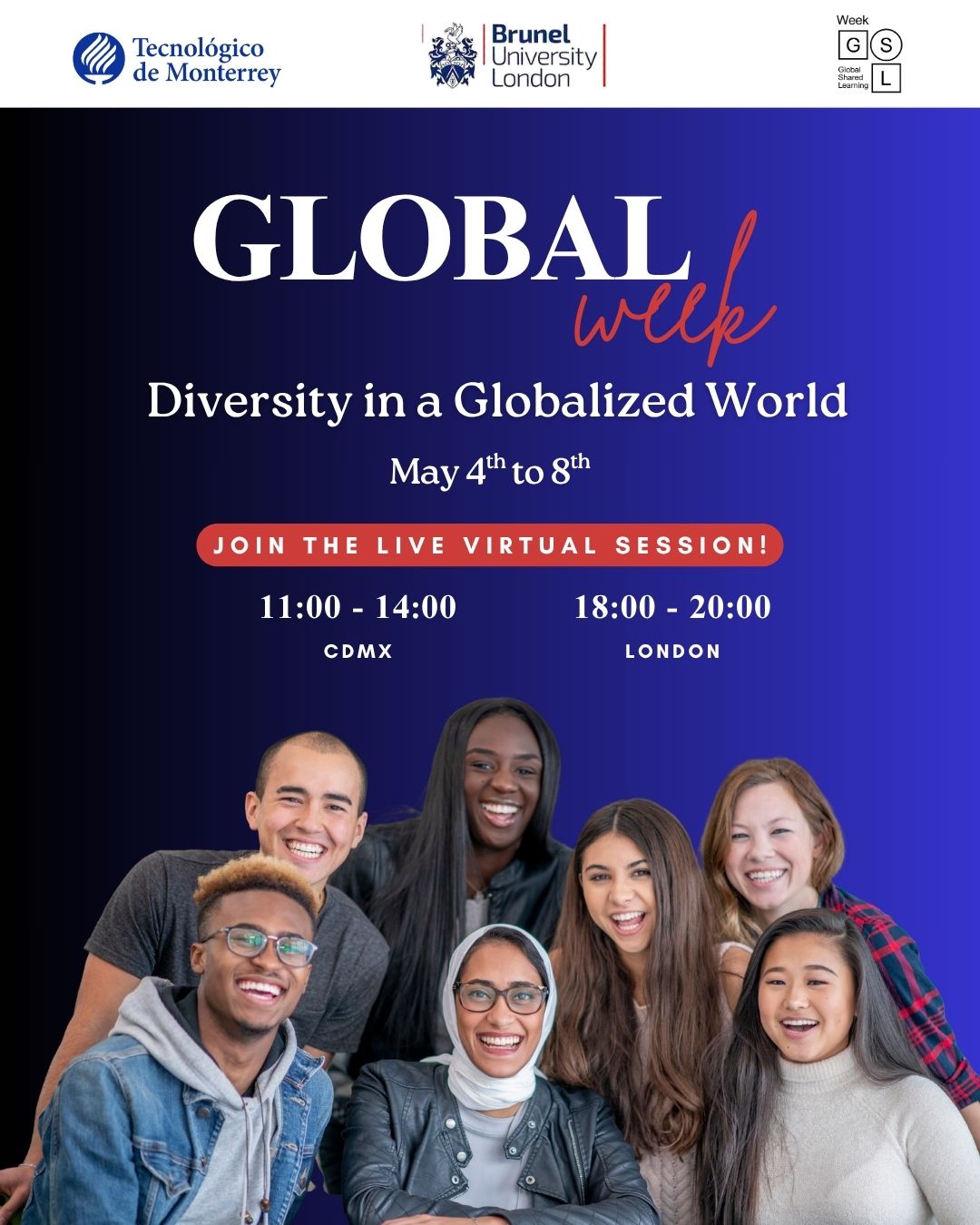 Global week May 4-8 poster