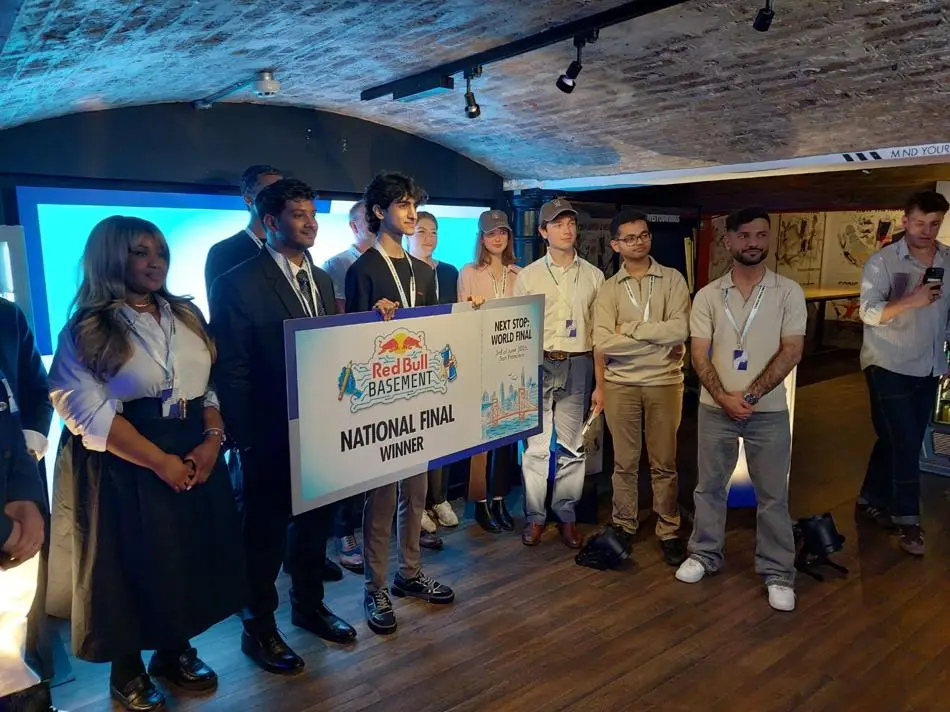 Finalists at Red Bull Basement UK 2026 with winners 