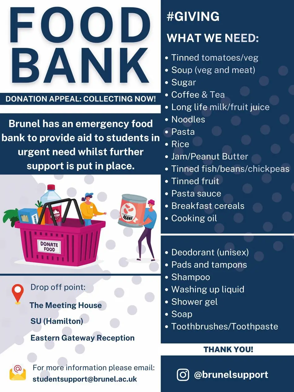 Food bank poster