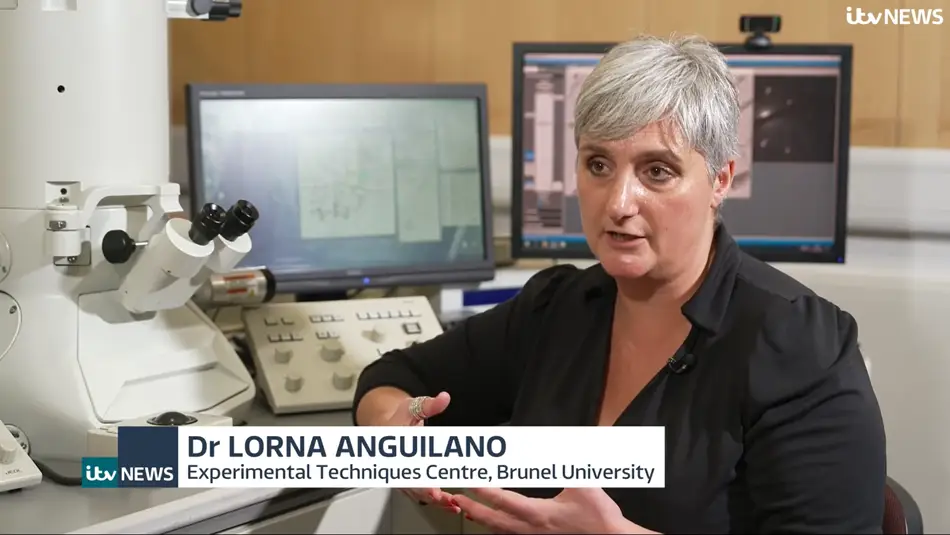 Dr Lorna on ITV News
