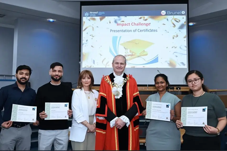 The winning team, Sustainable Streets 