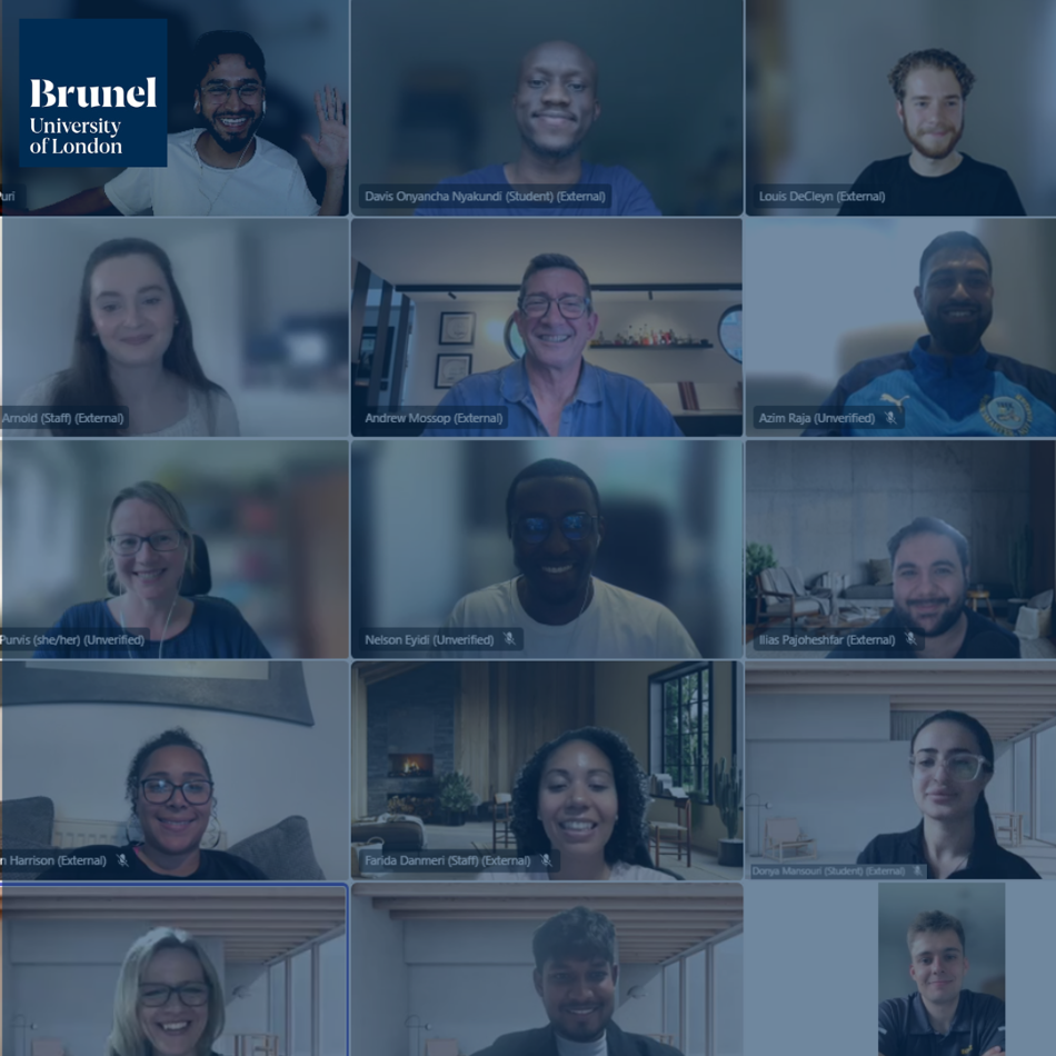 Online screen capture of start-ups participating in Pitch-off 