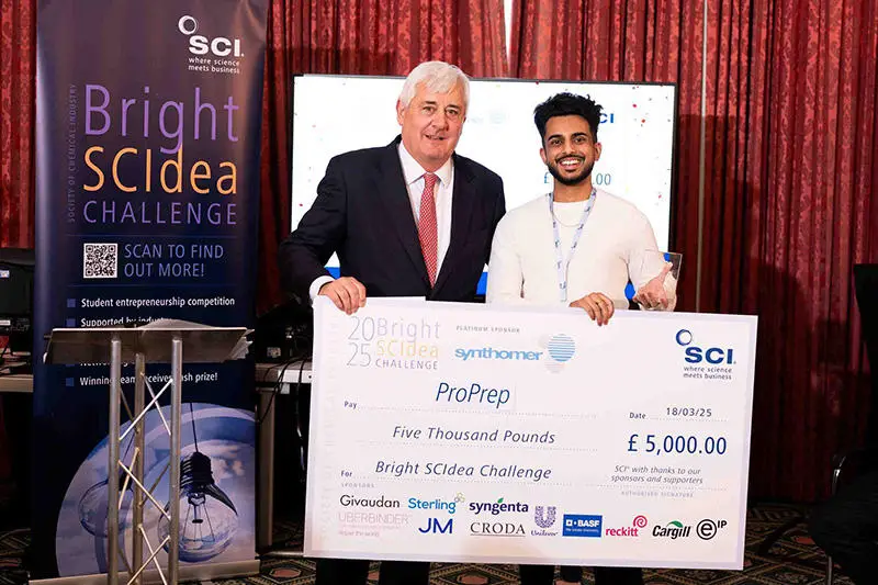  Brunel entrepreneur Christopher D’Souza Wins Bright SCIdea 2025 with Groundbreaking Protein Tech 