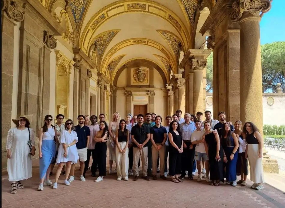 Students at Tor Vergata