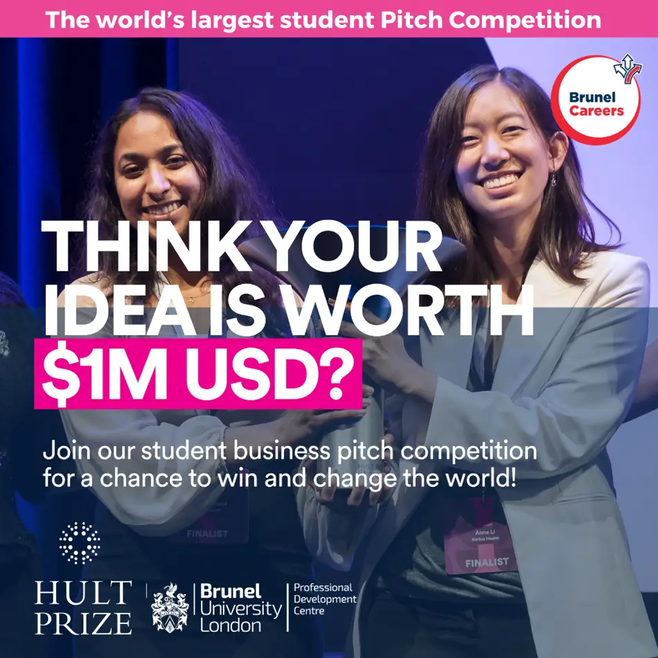 Hult Prize Competition Think your idea is worth $1M USD and want to change the world? 