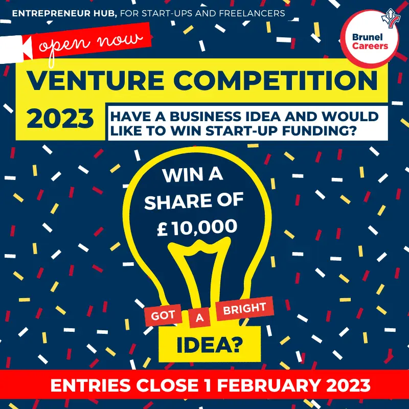 Win a share of £10,000 for your business idea
